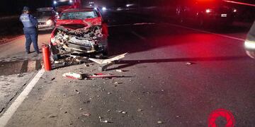 Accidente en El Fuertecito