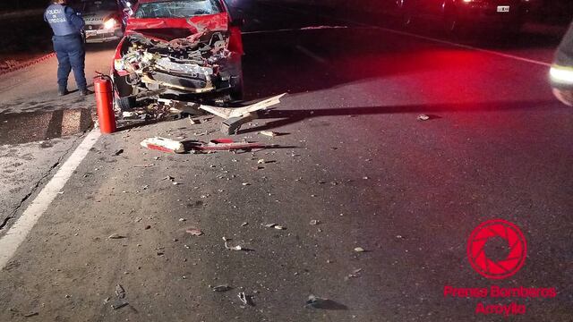 Accidente en El Fuertecito