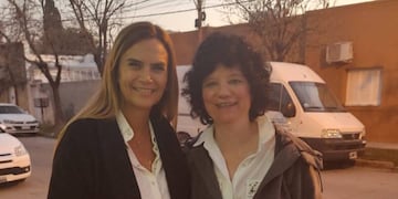 La rosarina y la docente universitaria compartieron la tercera lista más votada este domingo.