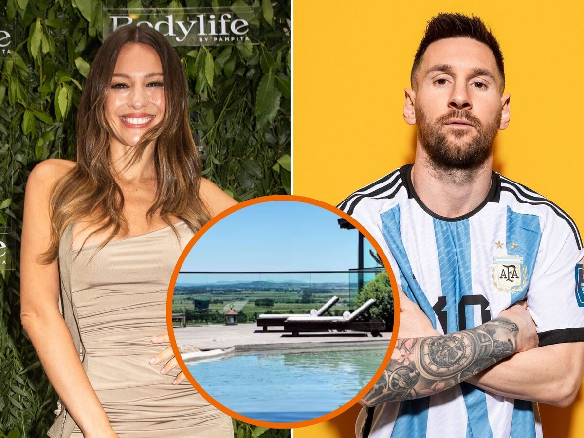 Pampita y Messi