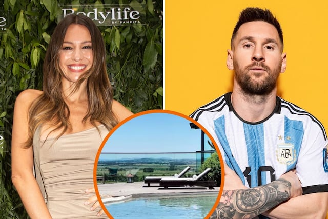 Pampita y Messi