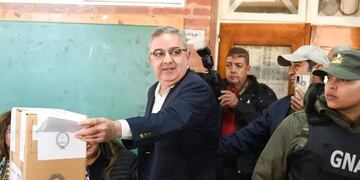 Raúl Jalil es el candidato más votado, hasta el momento, en las PASO de Catamarca.