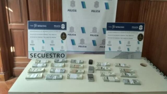 Nuevo allanamiento en la causa por drogas: hallan 195 mil dólares, celulares y balanzas de precisión