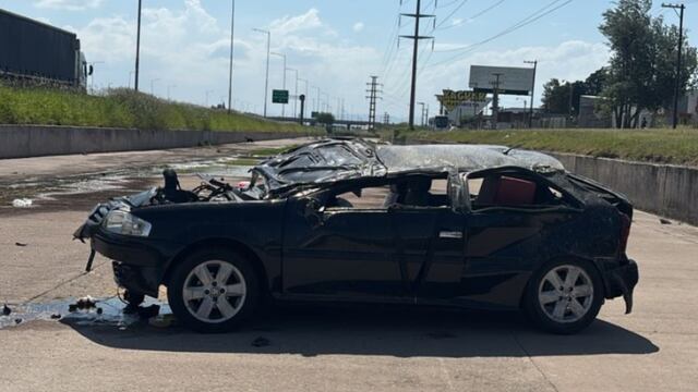 Una familia cayó en un canal de Córdoba y un niño de 7 años sufrió una fractura.