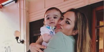 Belén Francese y su hijo, Vitto Lencinas.