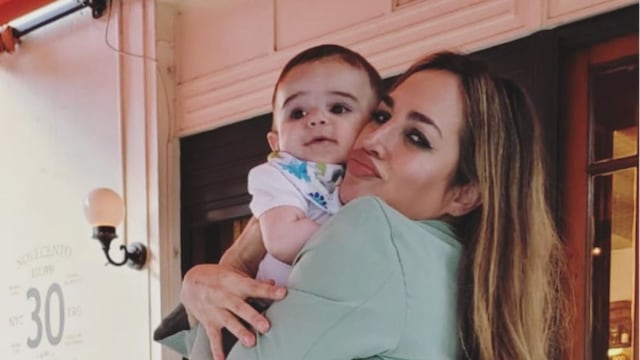 Belén Francese y su hijo, Vitto Lencinas.