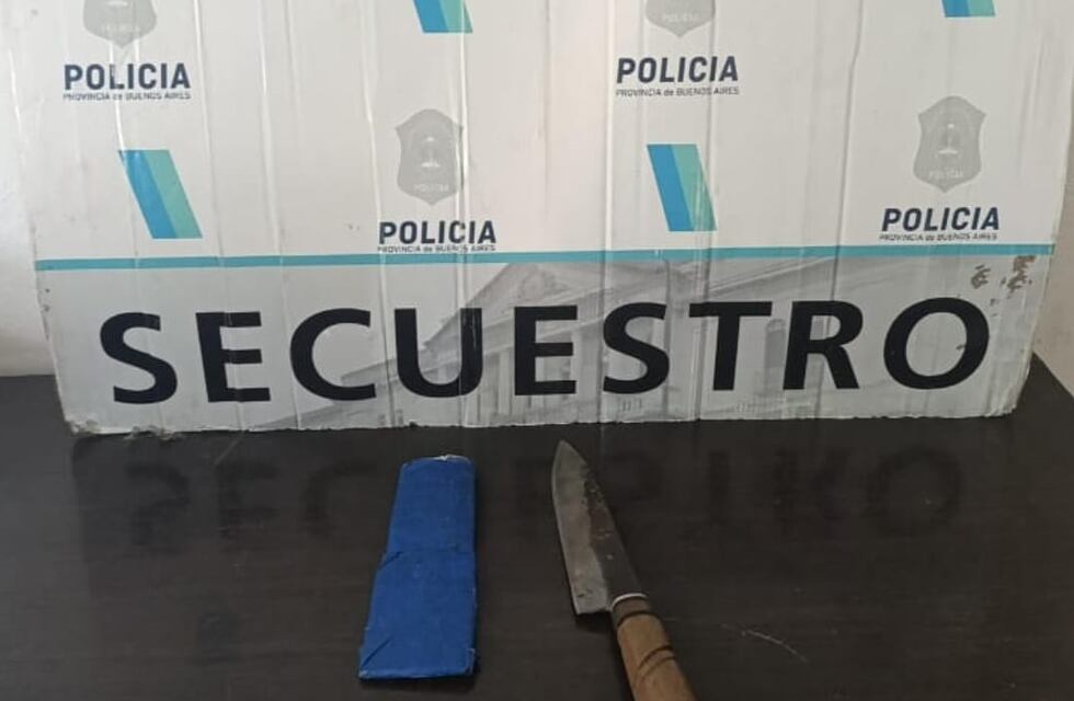 Tres Arroyos: aprehendido por amenazar de muerte con un cuchillo a su hermano
