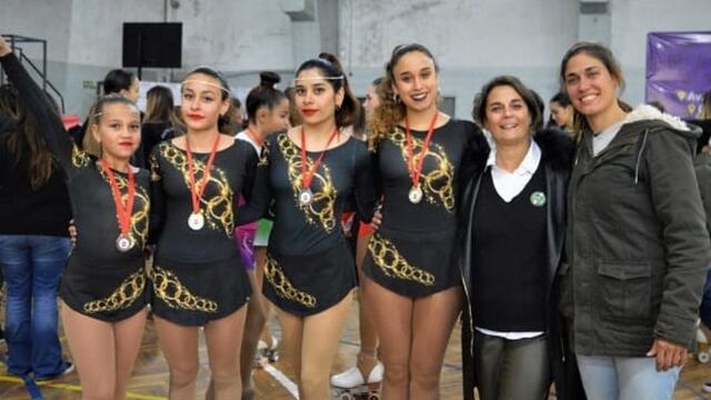 Muy buena participacion de patinadoras tresarroyenses del Club Olimpo en un torneo Interclubes de Mar del Plata