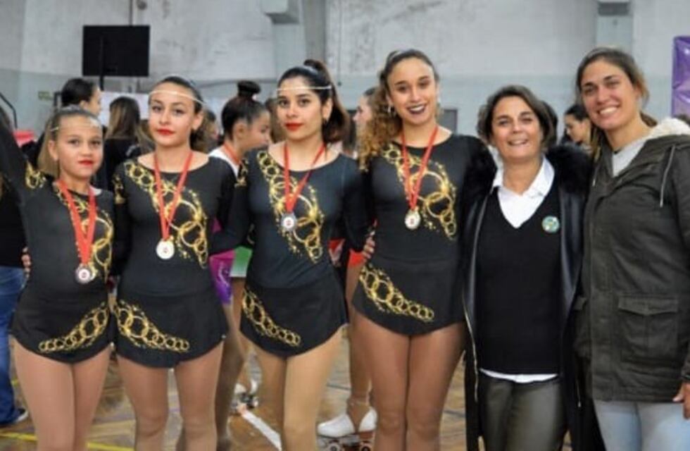 Muy buena participacion de patinadoras tresarroyenses del Club Olimpo en un torneo Interclubes de Mar del Plata