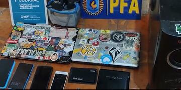 El megaoperativo internacional involucró allanamientos en Rosario.