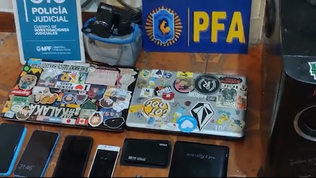 El megaoperativo internacional involucró allanamientos en Rosario.