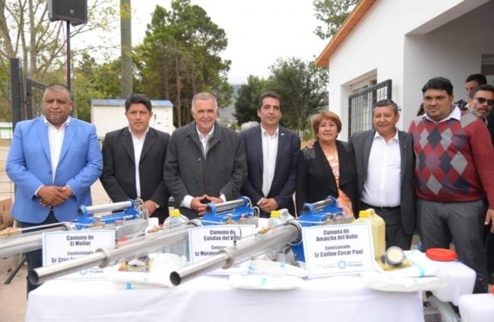 Jaldo entregó rodados y humidificadores en el Valle Calchaquí