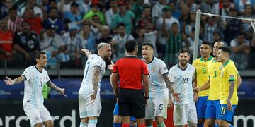 Argentina perdió en su última visita a Brasil.