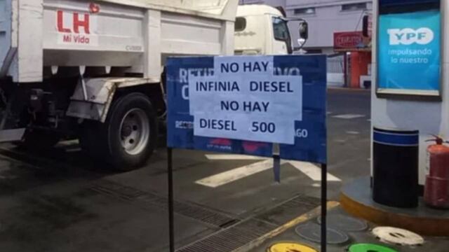 Falta combustibles en las estaciones de servicio de la región