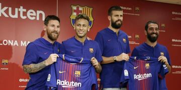Rakuten era el principal sponsor en la camiseta del Barcelona.