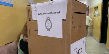 Así votaron los candidatos en Tandil.