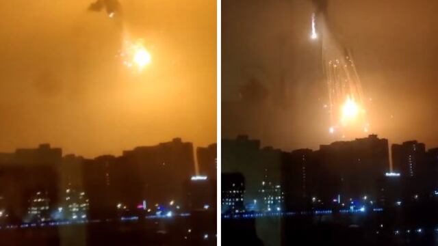La capital ucraniana sufre bombardeos y sobrevuelos de aviones rusos.