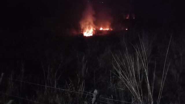 Incendio en Cabalango