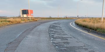 Piden que Nación libere fondos por deterioro en la rotonda de las Rutas 3 y 249