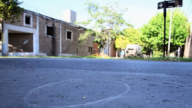 La víctima fue acribillada cerca del cruce de Gálvez y Liniers.