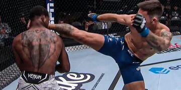 Esteban Ribovics dio un knockout en 37 segundos.