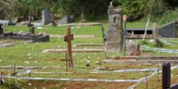 Exhuman cuerpos por la causa de los "Vuelos de la Muerte". Gentileza / www.diarioellibertador.com.ar