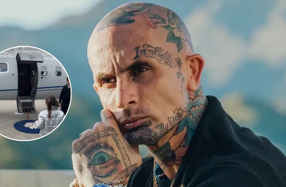 Así fue el viaje en jet privado de Emanuel Noir de Ke Personajes y sus hijas a la Patagonia Argentina