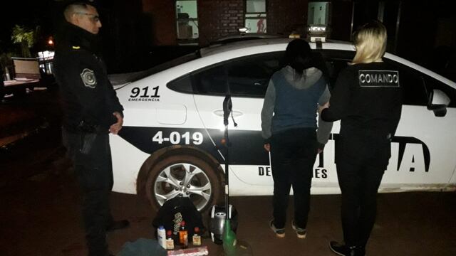 Eldorado: ingresaron a robar y una de ellos terminó detenida.