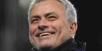Mourinho regresó a Italia. (AP)