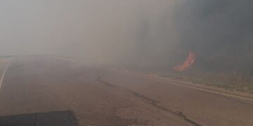 Incendios forestales en el Departamento Santa Rosa.