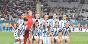 Argentina tuvo su debut en el Mundial femenino de fútbol de Australia y Nueva Zelanda. (@Argentina)