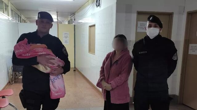 Policías de Bernardo de Irigoyen lograron reanimar a una beba de tan solo un mes de vida.