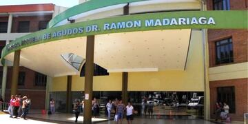 Detuvieron a un hombre que sustrajo una mochila a punta de cuchillo dentro del Hospital de Posadas.