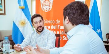 El Ministro de Finanzas Públicas del Gobierno de Tierra del Fuego mantuvo un encuentro con el Secretario de Finanzas del Municipio de Río Grande.