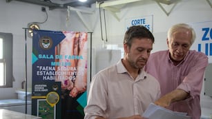 Primera faena de ovinos en el Penal Nº 9 de Gualeguaychú