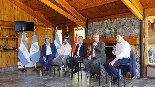 Melella participó de la reunión de mandatarios patagónicos en Neuquén