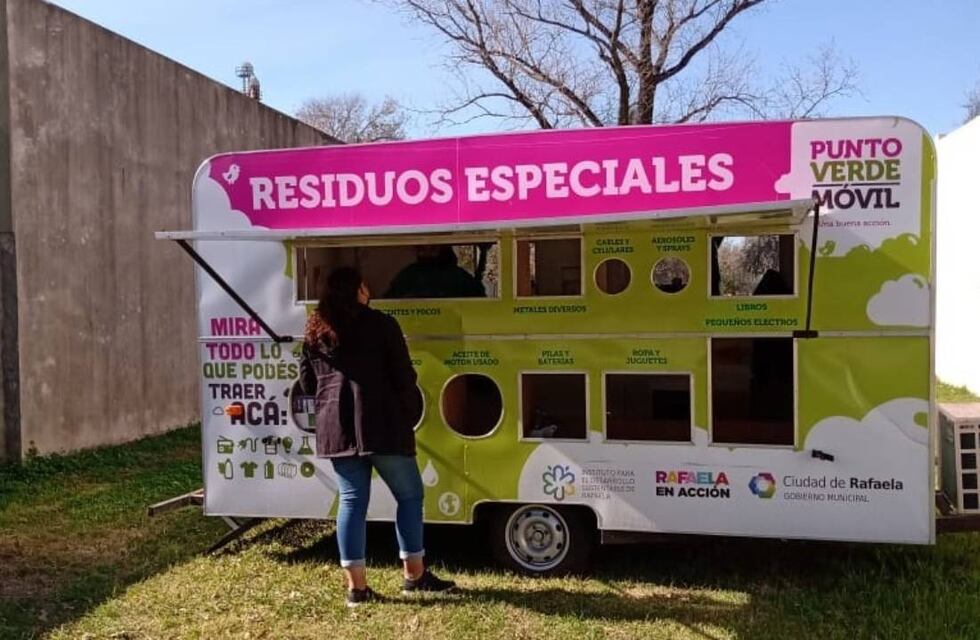 El Punto Verde visita el barrio Villa Rosas