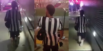 Jeremías Manzanel, fanático de Talleres, se prometió acompañar al club a todos lados. Y cumplió.