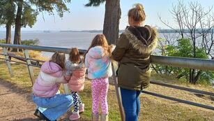 La mayoría de las visitas fueron de parejas o familias.