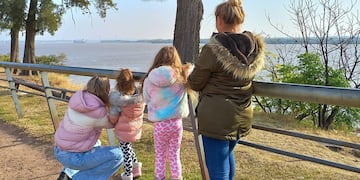 La mayoría de las visitas fueron de parejas o familias.