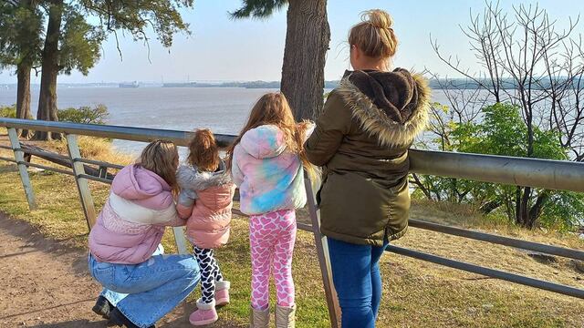 La mayoría de las visitas fueron de parejas o familias.