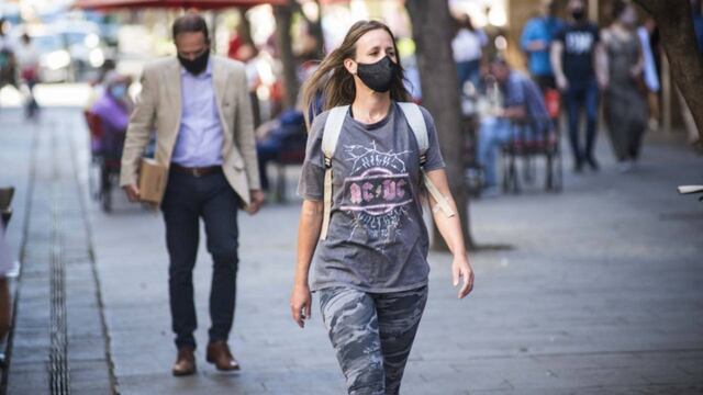 Comienzan a remodelar la peatonal San Martín de Rosario. (Silvio Moriconi)