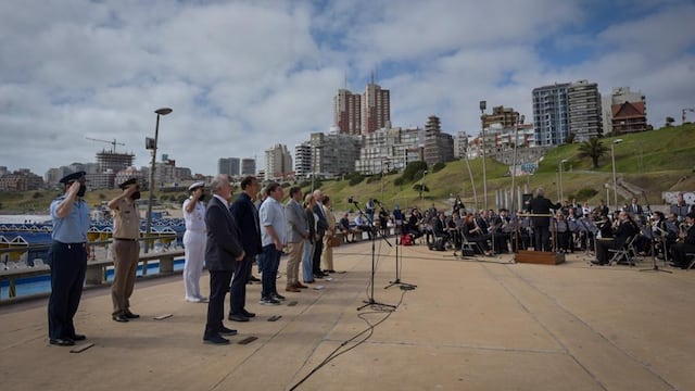 Acto realizado en el Paseo Jesús de Galíndez