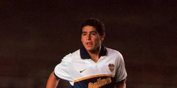 Riquelme durante la temporada de 1997.