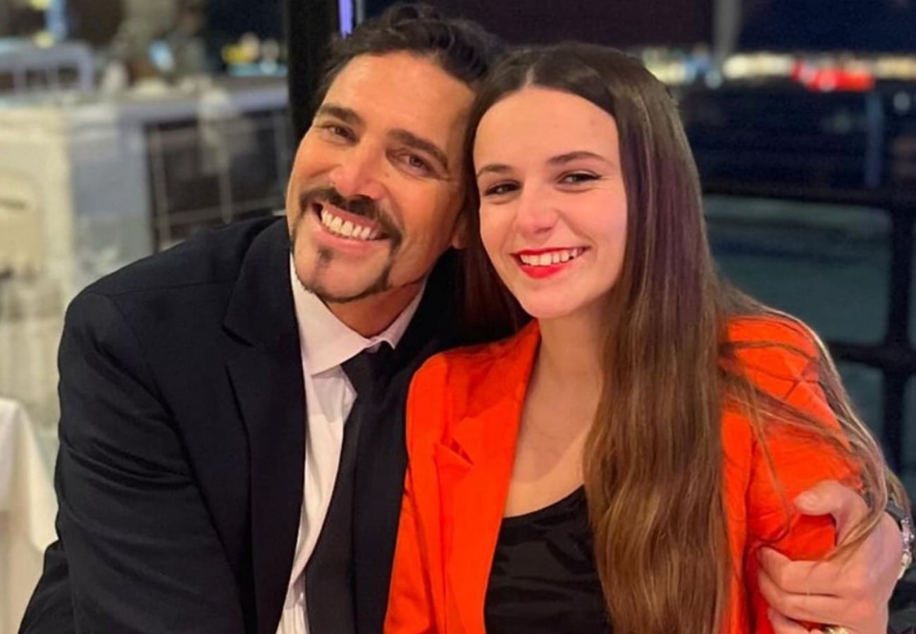 Matías Alé y Martina.