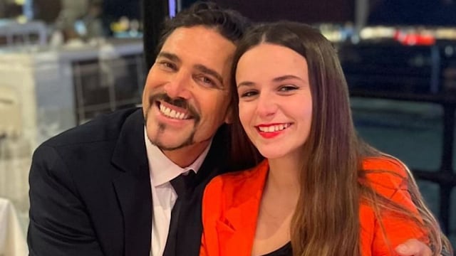 Matías Alé y Martina.