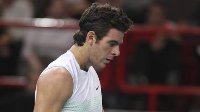 Del Potro se realizó una ecografía en París que reveló la distensión en el abdominal. (Foto: AP)