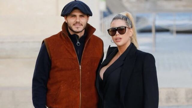 Mauro Icardi y Wanda Nara (Foto: Instagram).