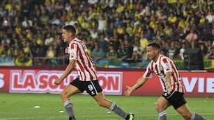 El festejo del campeón.