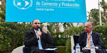 Guzmán en el encuentro anual del Consejo Interamericano de Ciencia y Producción. (Foto: Prensa Economía)